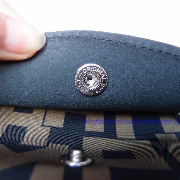 NWT LONGCHAMP Le Pliage LGP Small Crossbody Satchel Bag BLACK Khaki AUTHENTIC - Picture 8 of 14